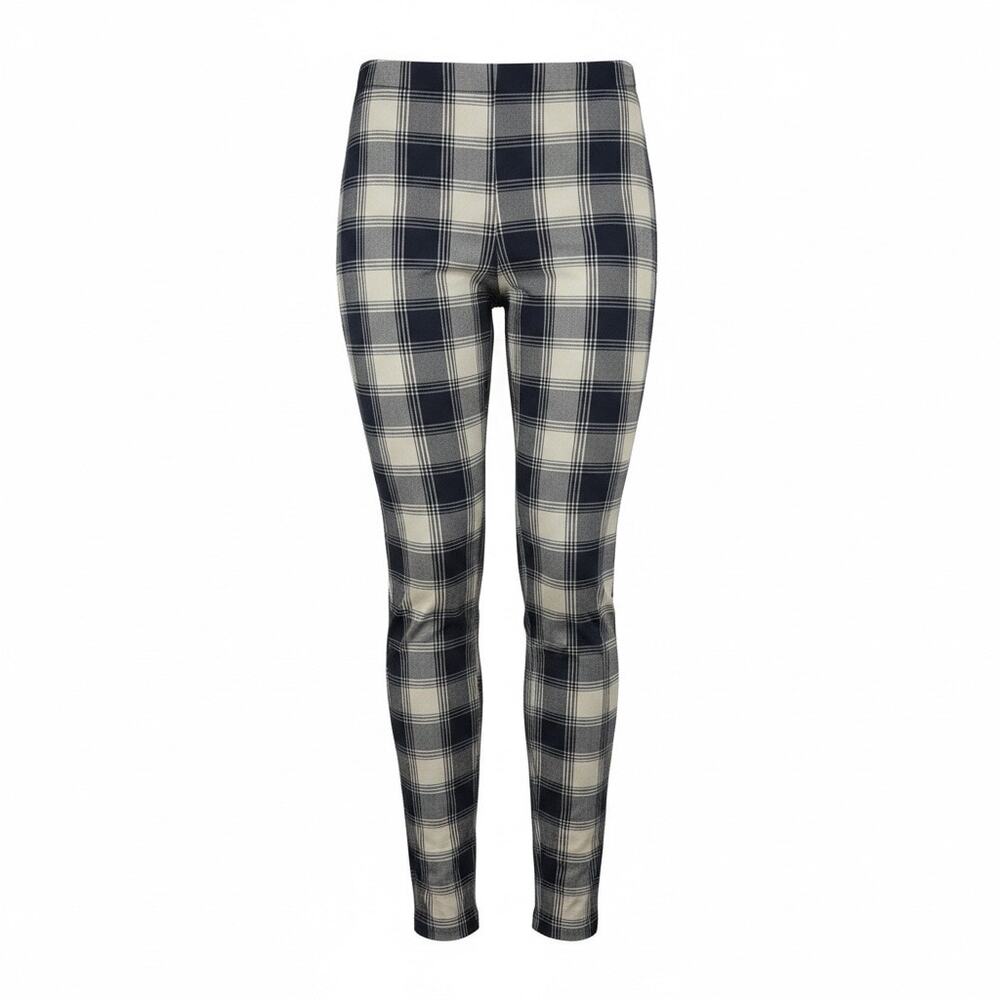 Rag & Bone Simone Plaid Crop Pants – Slim Fit Stretch Ankle Trousers